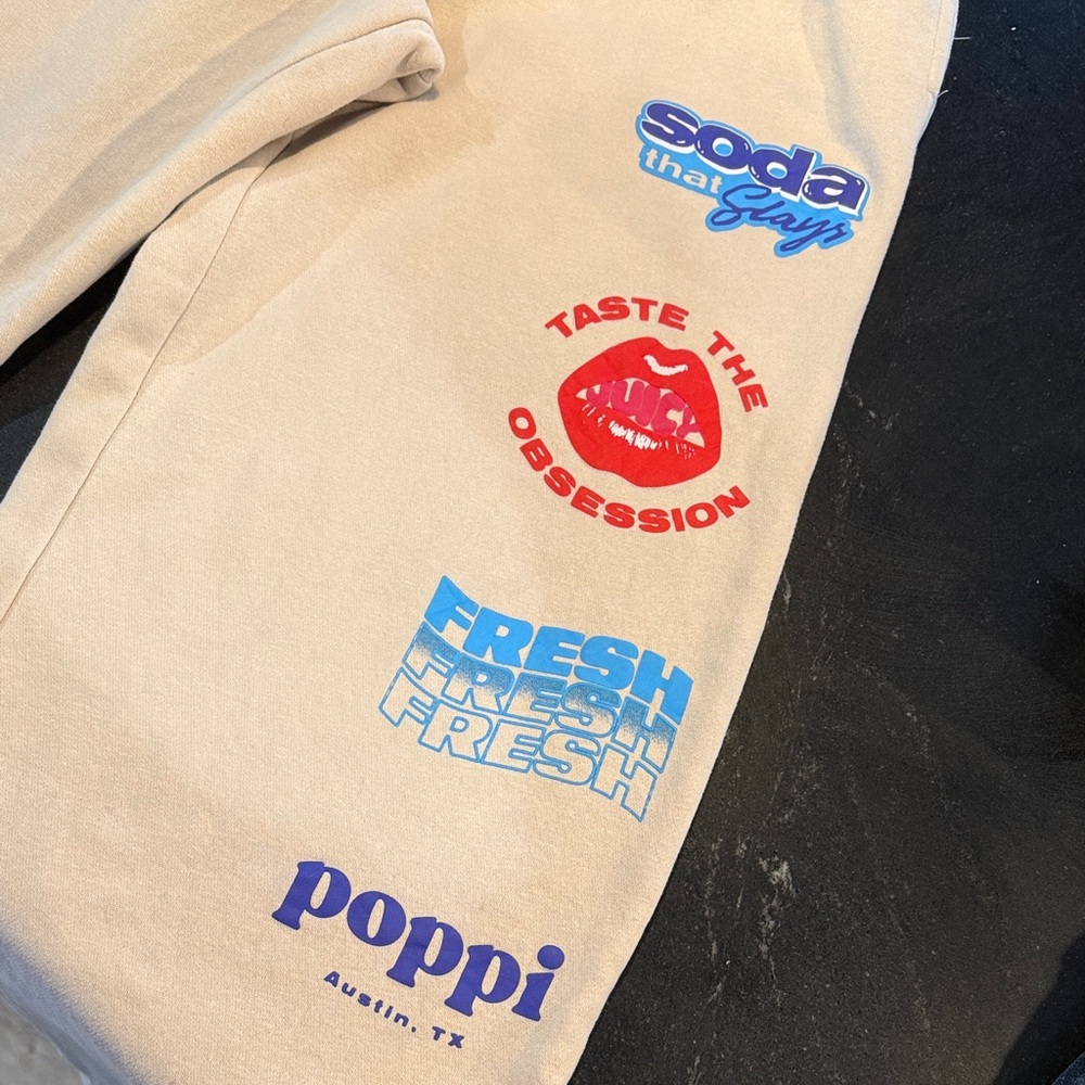 Poppi Soda Wide Leg Sweatpants